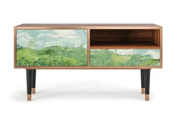 Mueble de TV - 115х59х48 cm - T3 - Green Wheat Fields, Nogueira^ Móvel De Tv
