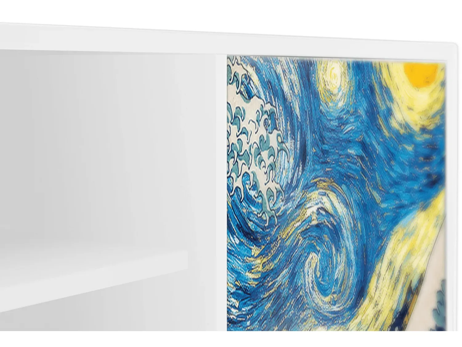 Móvel De Tv* Mueble de TV - 170х69х48 cm - T2 - Great Wave, Branco Bege