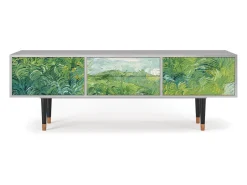 Hot Mueble de TV - 170х59х48 cm - T4 - Green Wheat Fields, Cinza Cinzento