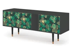 Mueble de TV - 170х69х48 cm - T1 - Green Flower, Antracite^ Móvel De Tv