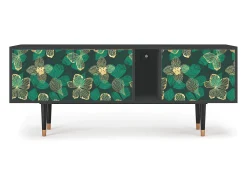 Mueble de TV - 170х69х48 cm - T1 - Green Flower, Antracite^ Móvel De Tv