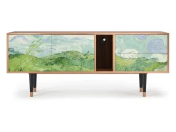 Mueble de TV - 170х69х48 cm - T1 - Green Wheat Fields, Nogueira Castanho