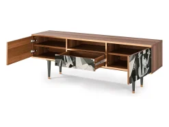 Sale Mueble de TV - 170х59х41 cm - T6 - Guernica by Picasso, Nogueira Castanho
