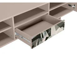 Mueble de TV - 170х59х41 cm - T6 - Guernica by Picasso, Latte^ Móvel De Tv