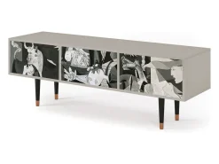 Móvel De Tv* Mueble de TV - 170х59х48 cm - T4 - Guernica by Picasso, Areia Bege