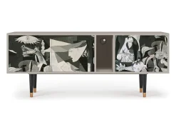 Móvel De Tv| Mueble de TV - 170х69х48 cm - T1 - Guernica by Picasso, Areia Bege