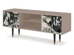 Outlet Mueble de TV - 170х69х48 cm - T2 - Guernica by Picasso, Latte Bege