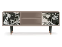 Outlet Mueble de TV - 170х69х48 cm - T2 - Guernica by Picasso, Latte Bege