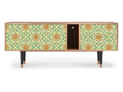 Outlet Mueble de TV - 170х69х48 cm - T1 - Hindu Daisy, Nogueira Castanho