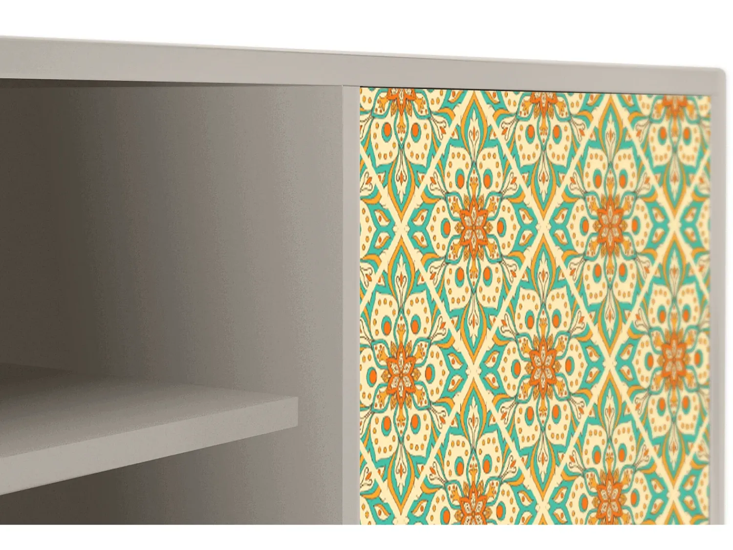 Sale Mueble de TV - 170х69х48 cm - T2 - Hindu Daisy, Areia Bege