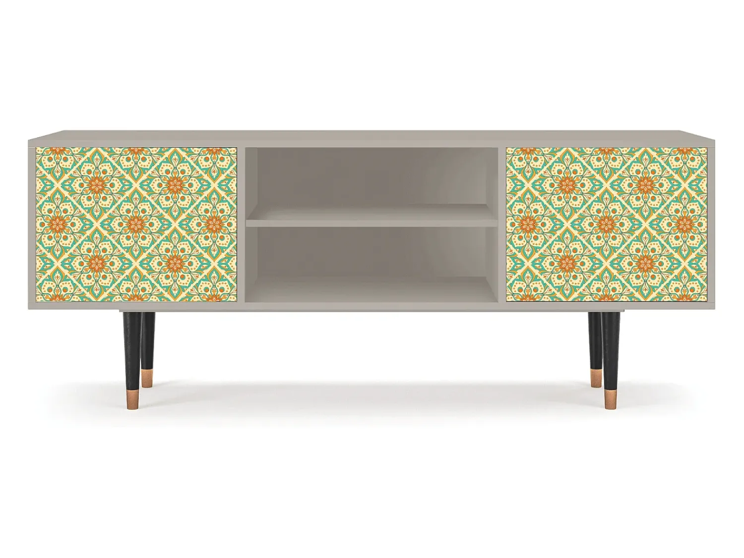 Sale Mueble de TV - 170х69х48 cm - T2 - Hindu Daisy, Areia Bege