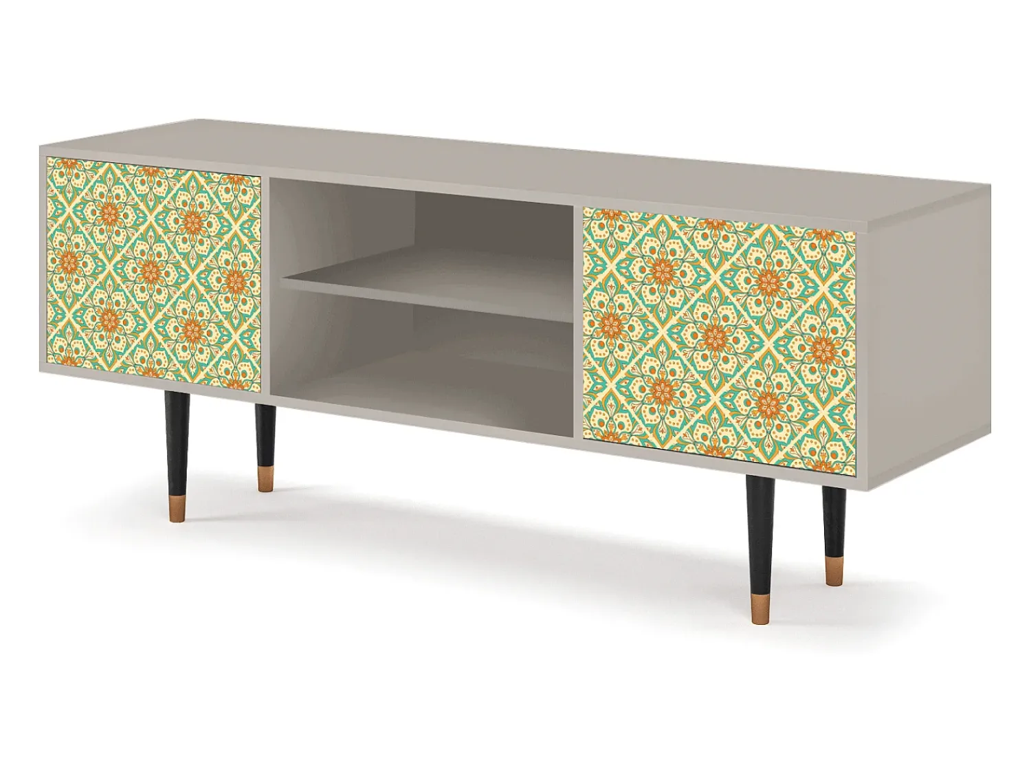 Sale Mueble de TV - 170х69х48 cm - T2 - Hindu Daisy, Areia Bege