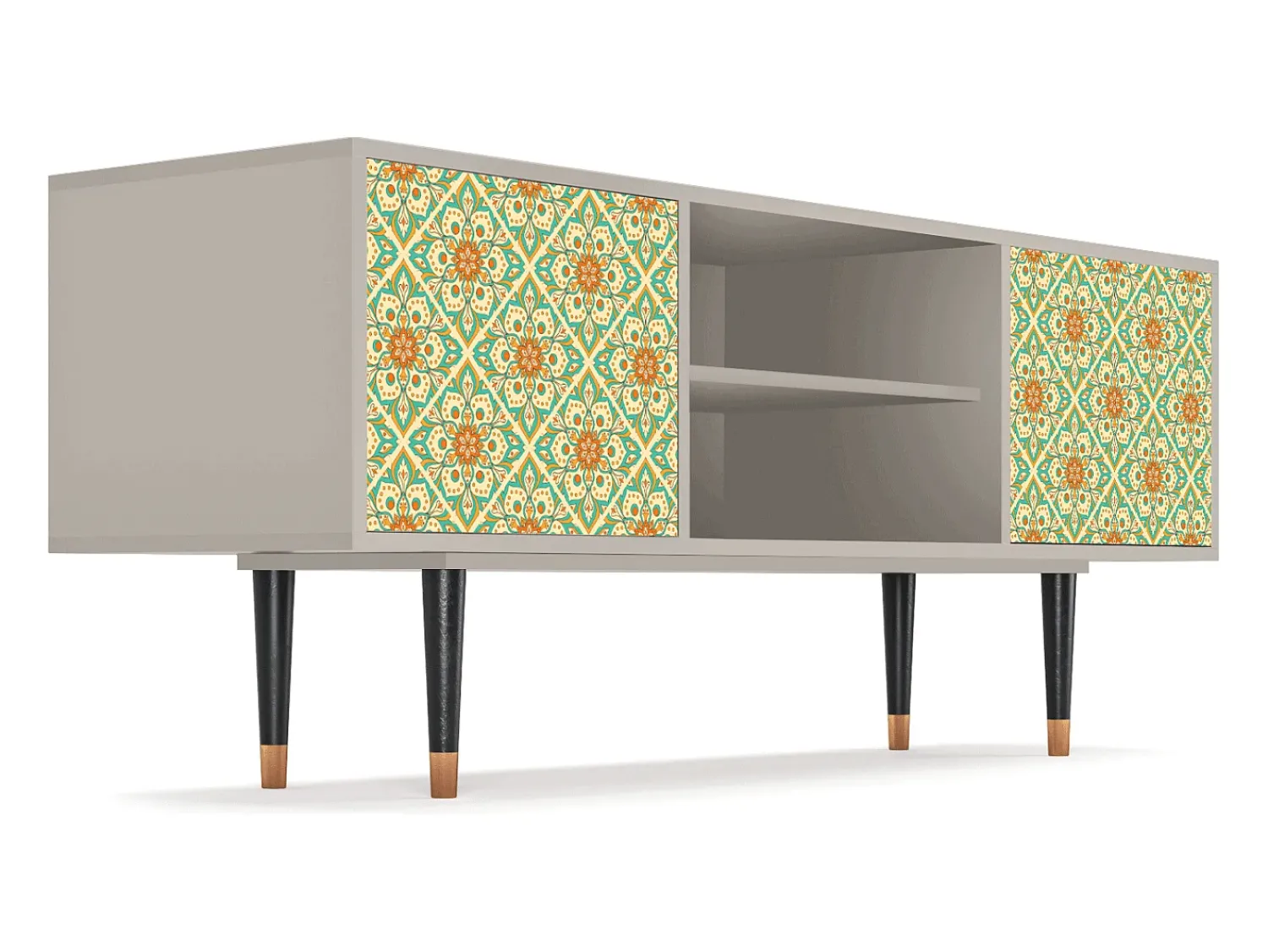 Sale Mueble de TV - 170х69х48 cm - T2 - Hindu Daisy, Areia Bege