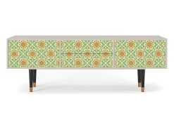 Móvel De Tv* Mueble de TV - 170х59х48 cm - T4 - Hindu Daisy, Areia Bege