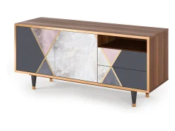 Mueble de TV - 125х56х41 cm - T7 - Ideal Harmony, Nogueira^ Móvel De Tv