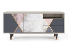 Mueble de TV - 125х56х41 cm - T7 - Ideal Harmony, Areia^ Móvel De Tv