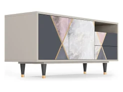 Mueble de TV - 125х56х41 cm - T7 - Ideal Harmony, Areia^ Móvel De Tv