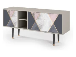 Clearance Mueble de TV - 150х69х41 cm - T5 - Ideal Harmony, Areia Creme