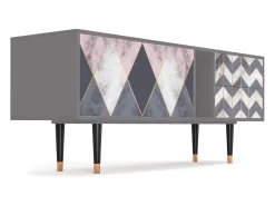 Mueble de TV - 170х69х48 cm - T1 - Ideal Harmony, Cinza^ Móvel De Tv