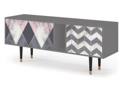 Mueble de TV - 170х69х48 cm - T1 - Ideal Harmony, Cinza^ Móvel De Tv