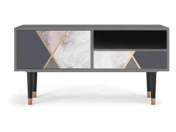 New Mueble de TV - 115х59х48 cm - T3 - Ideal Harmony, Areia Creme