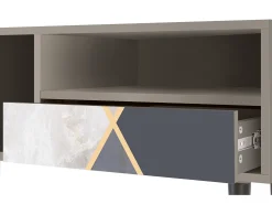 New Mueble de TV - 115х59х48 cm - T3 - Ideal Harmony, Areia Creme