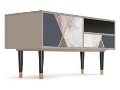 New Mueble de TV - 115х59х48 cm - T3 - Ideal Harmony, Areia Creme