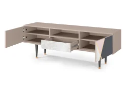Clearance Mueble de TV - 170х59х41 cm - T6 - Ideal Harmony, Latte Bege