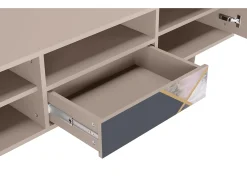 Clearance Mueble de TV - 170х59х41 cm - T6 - Ideal Harmony, Latte Bege