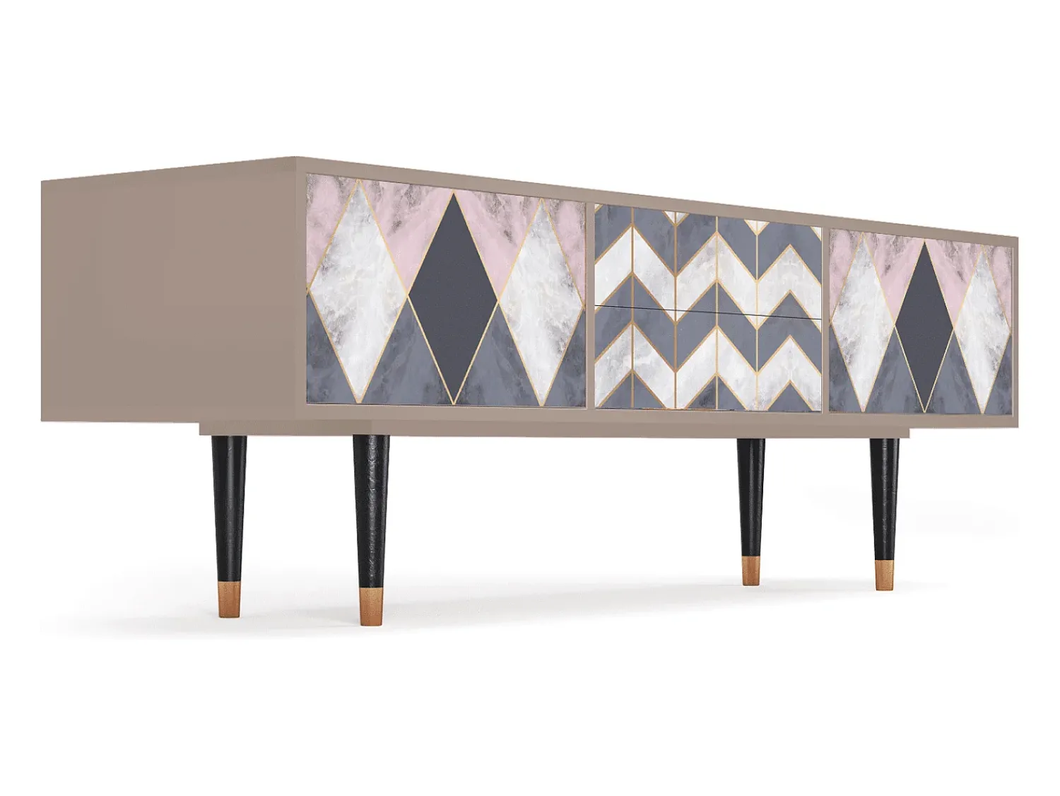 Mueble de TV - 170х59х48 cm - T4 - Ideal Harmony, Latte^ Móvel De Tv