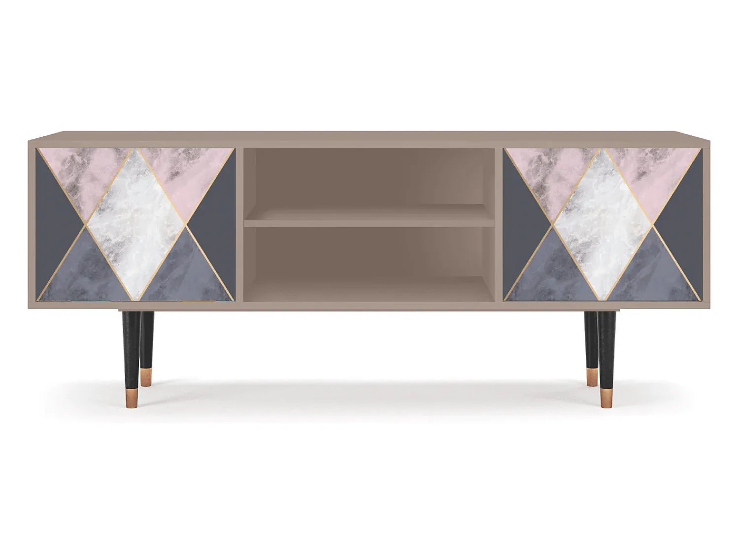 Mueble de TV - 170х69х48 cm - T2 - Ideal Harmony, Latte^ Móvel De Tv