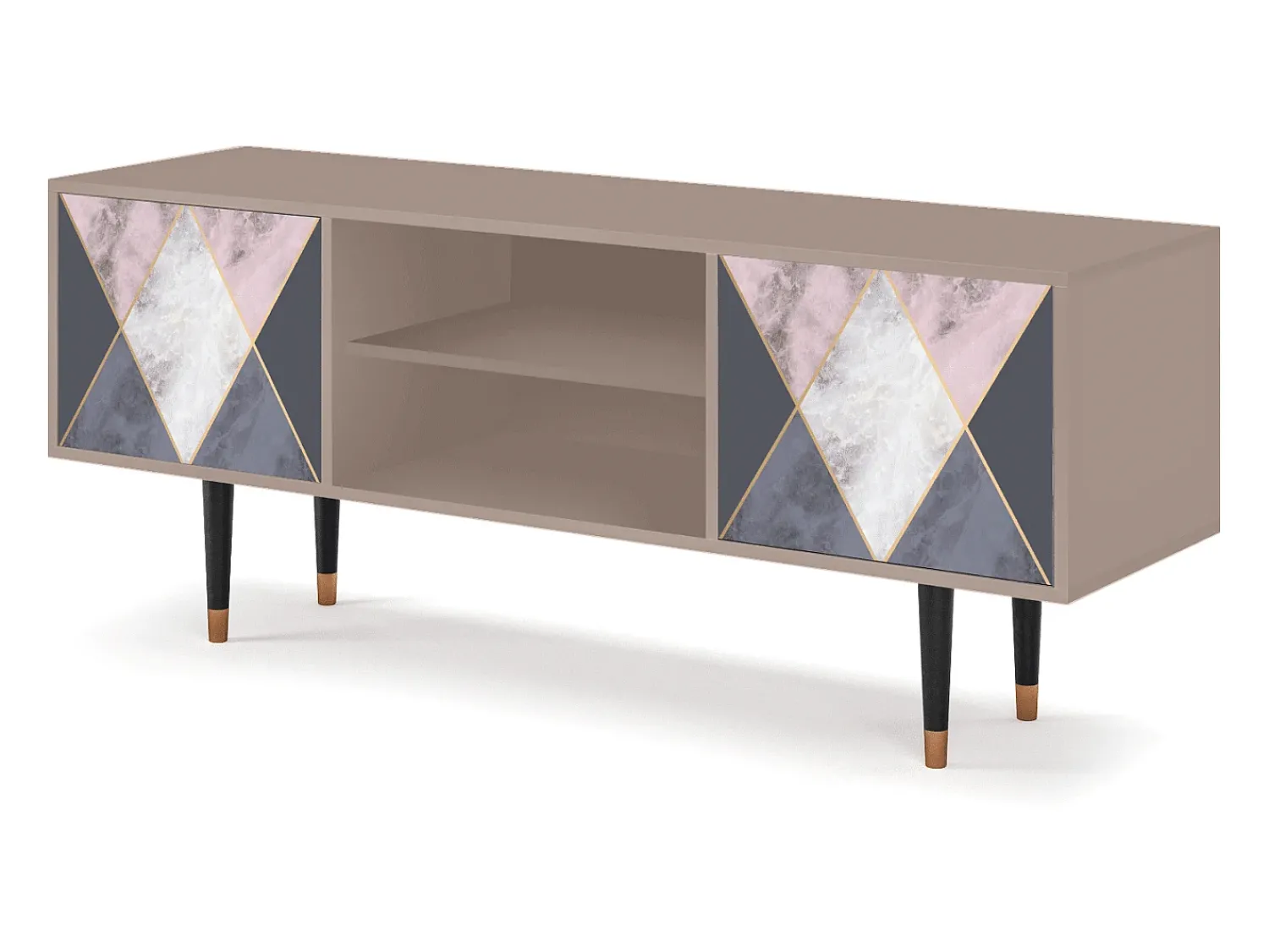 Mueble de TV - 170х69х48 cm - T2 - Ideal Harmony, Latte^ Móvel De Tv
