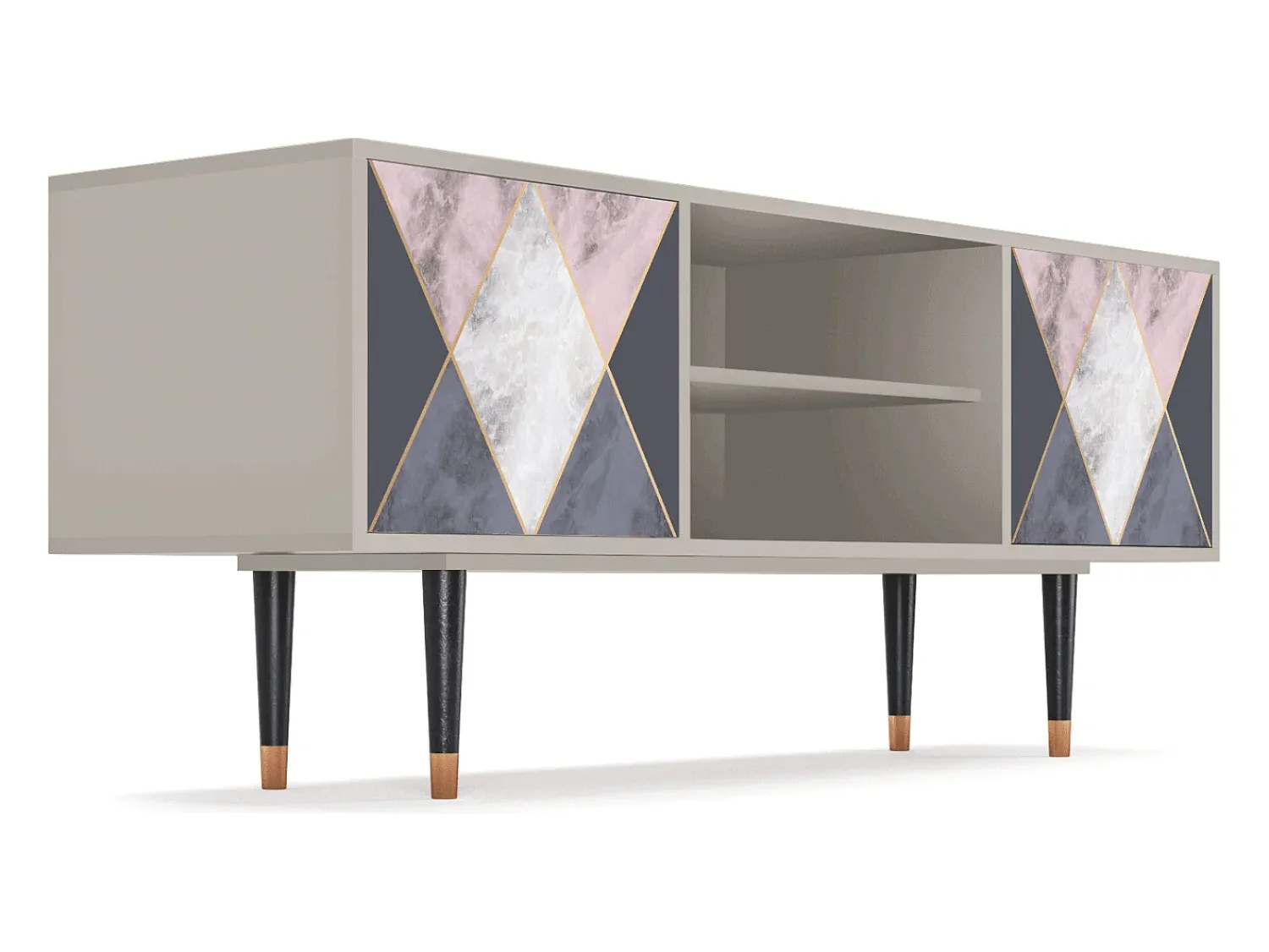 Sale Mueble de TV - 170х69х48 cm - T2 - Ideal Harmony, Areia Creme