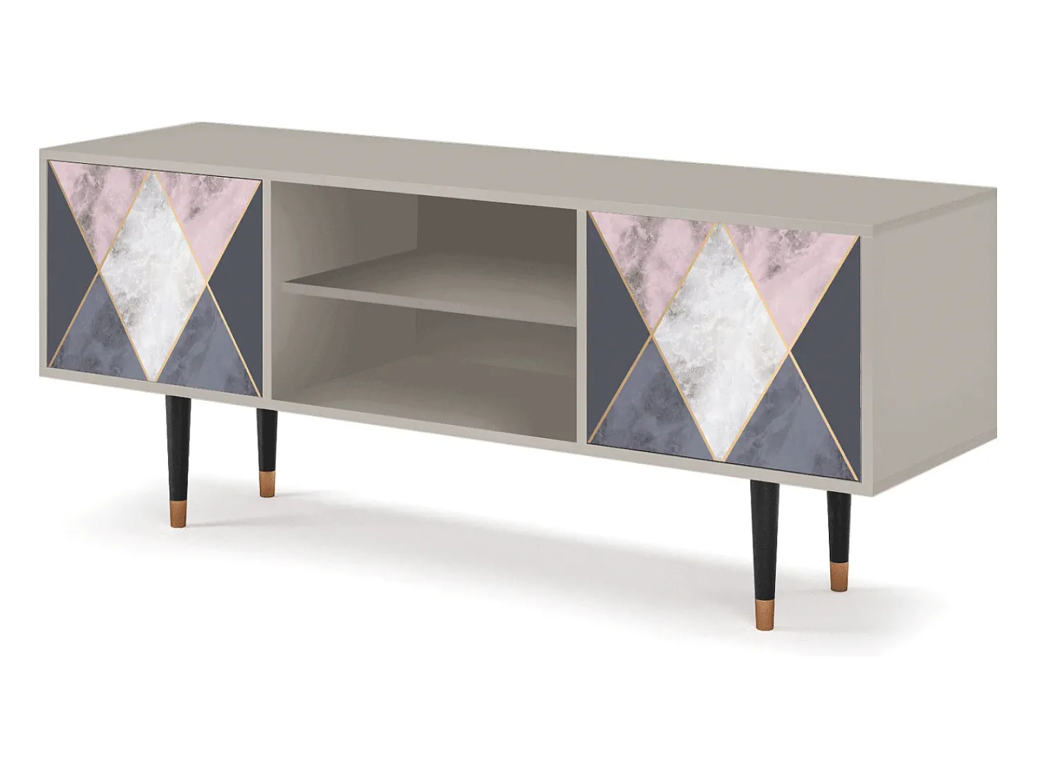 Sale Mueble de TV - 170х69х48 cm - T2 - Ideal Harmony, Areia Creme
