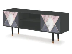 Móvel De Tv* Mueble de TV - 170х69х48 cm - T2 - Ideal Harmony, Antracite Cinza antracite