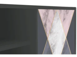 Móvel De Tv* Mueble de TV - 170х69х48 cm - T2 - Ideal Harmony, Antracite Cinza antracite