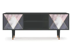 Móvel De Tv* Mueble de TV - 170х69х48 cm - T2 - Ideal Harmony, Antracite Cinza antracite