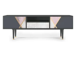 New Mueble de TV - 170х59х41 cm - T6 - Ideal Harmony, Antracite Cinza antracite