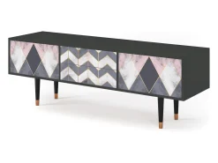 Móvel De Tv* Mueble de TV - 170х59х48 cm - T4 - Ideal Harmony, Antracite Cinza antracite