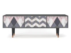 Móvel De Tv* Mueble de TV - 170х59х48 cm - T4 - Ideal Harmony, Antracite Cinza antracite