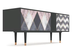 Mueble de TV - 170х69х48 cm - T1 - Ideal Harmony, Antracite^ Móvel De Tv