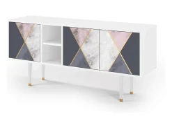 Mueble de TV - 150х69х41 cm - T5 - Ideal Harmony, Branco