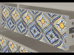 Mueble de TV - 170х59х48 cm - T4 - Illusory Pattern, Areia^ Móvel De Tv