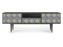 Mueble de TV - 170х59х41 cm - T6 - Illusory Pattern, Antracite^ Móvel De Tv