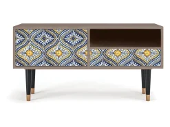 Mueble de TV - 115х59х48 cm - T3 - Illusory Pattern, Latte^ Móvel De Tv