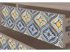 Mueble de TV - 170х59х48 cm - T4 - Illusory Pattern, Latte^ Móvel De Tv