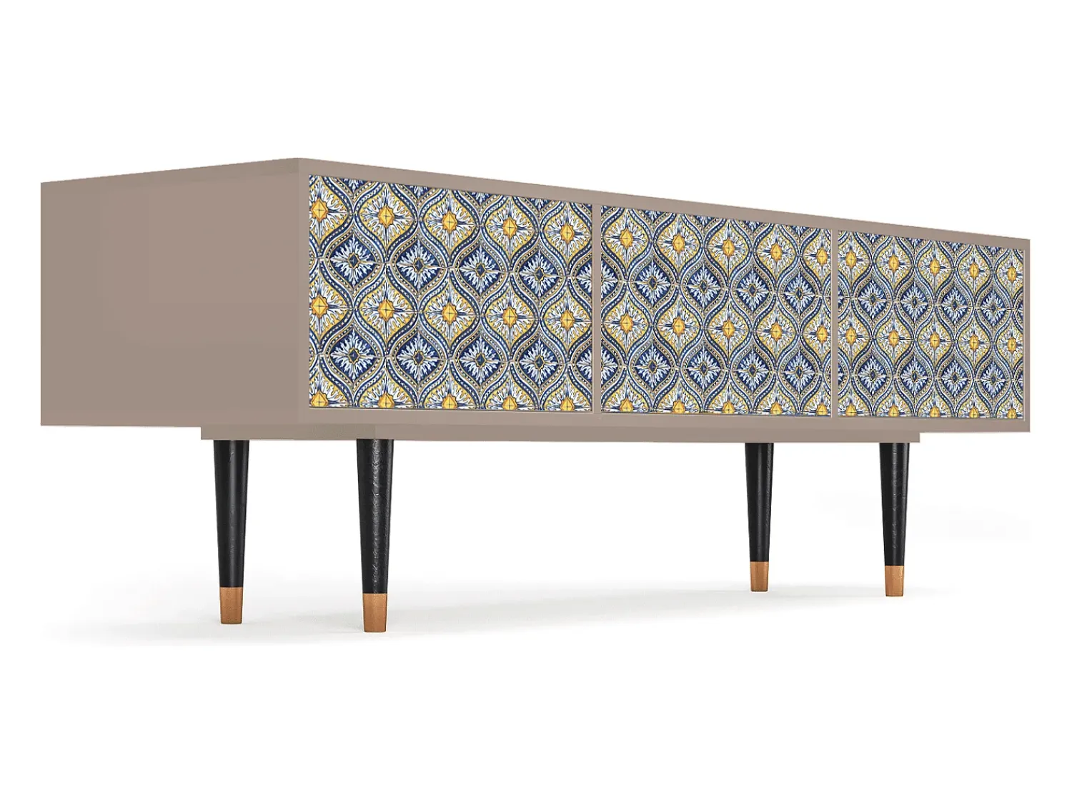 Mueble de TV - 170х59х48 cm - T4 - Illusory Pattern, Latte^ Móvel De Tv