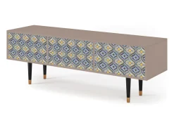 Mueble de TV - 170х59х48 cm - T4 - Illusory Pattern, Latte^ Móvel De Tv