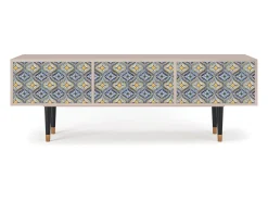 Mueble de TV - 170х59х48 cm - T4 - Illusory Pattern, Latte^ Móvel De Tv