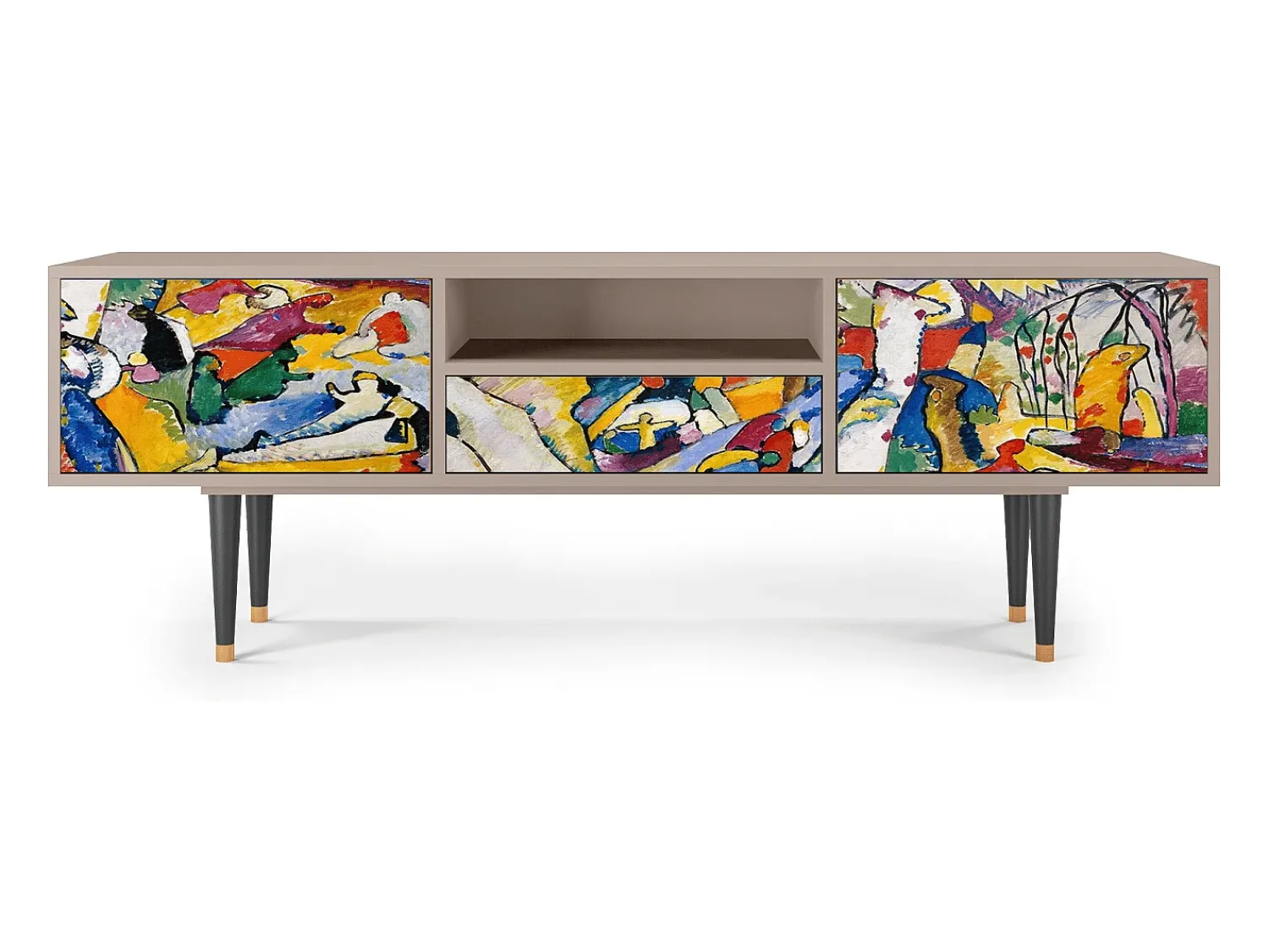 Discount Mueble de TV - 170х59х41 cm - T6 - Improvisation 26 , Latte Bege